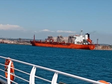 Trafic fluvial sur le rhone